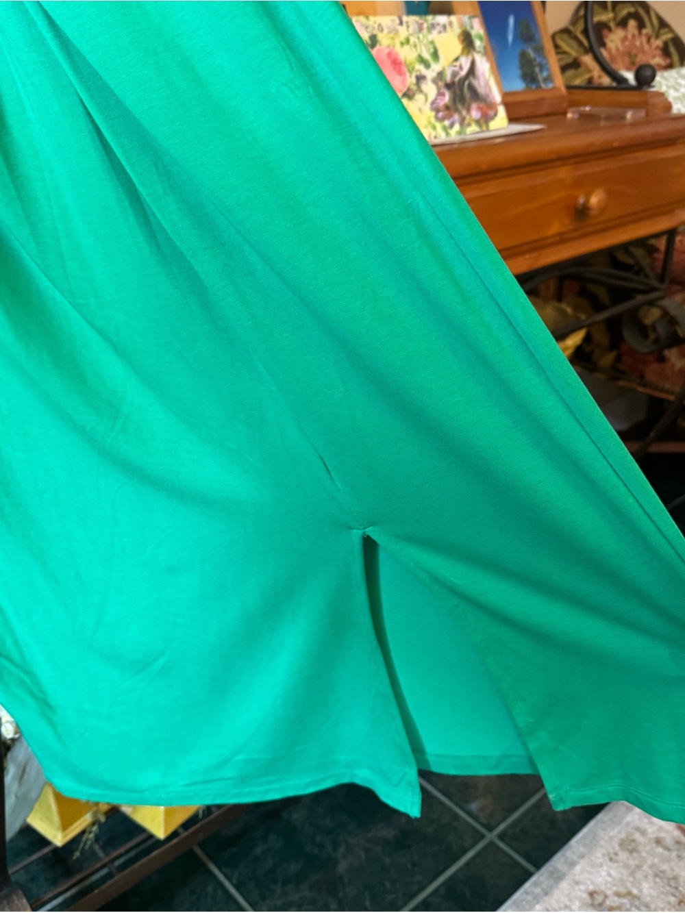 Lilly Pulitzer Brazillian Green sleeveless Wrap Dress size 14. NWOT. - Picture 9 of 9
